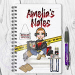 3511 personalised true crime notebook 1