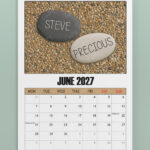personalised family fun days 2026 calendar