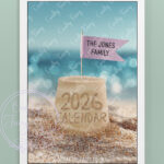 personalised family fun days 2026 calendar