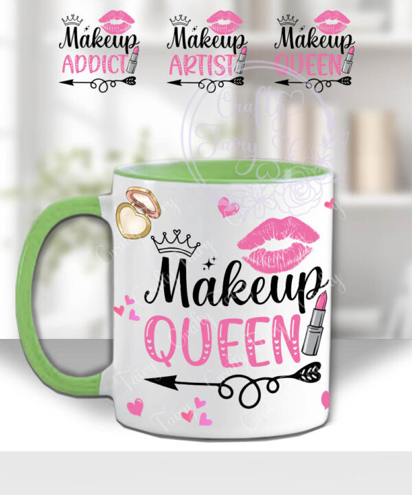940 personalised makeup addict mug 3