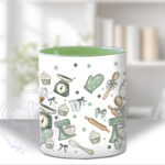 3540 personalised highland cow baker mug 2