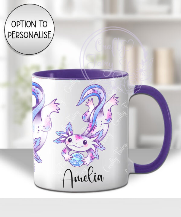 3557 personalised axolotl mug 1