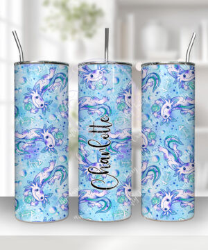 3560 personalised axolotl tumbler 1