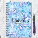 3561 personalised axolotl notebook 1
