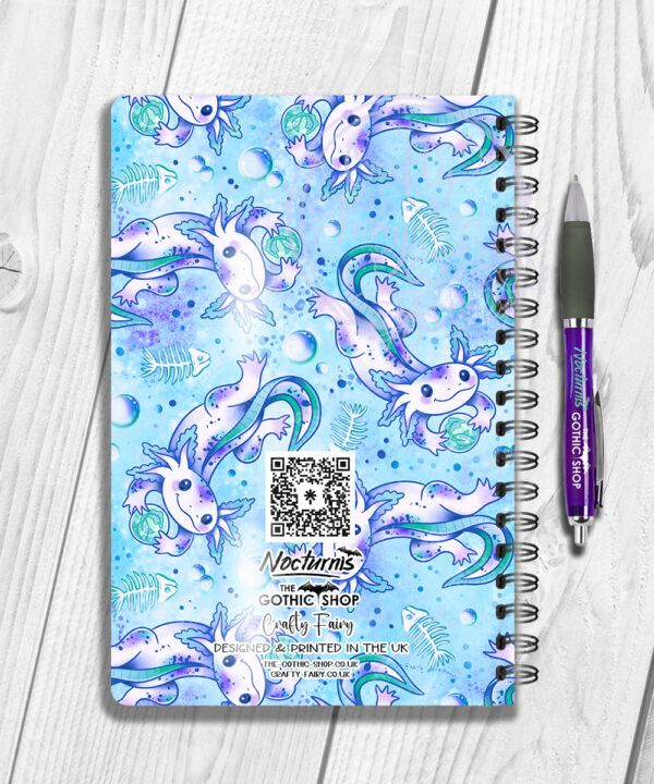3561 personalised axolotl notebook 3