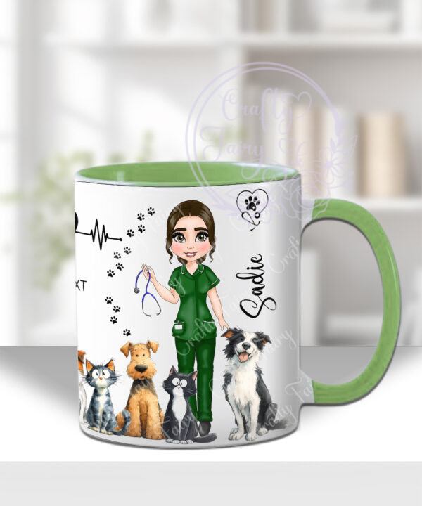 3567 personalised veterinary nurse mug 1