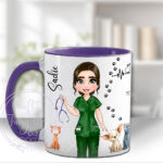 3567 personalised veterinary nurse mug 3