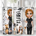 3569 personalised veterinary nurse tumbler 1