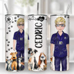 3575 personalised vet mens tumbler gift 1