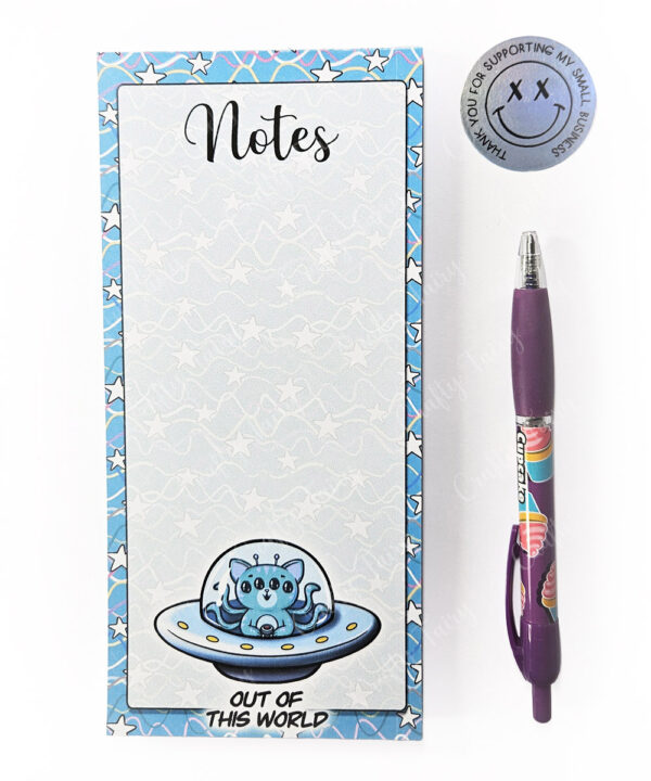 3634 alien cat slim notepad 1