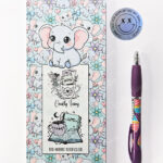 3637 kawaii elephant slim notepad 3
