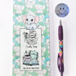 3638 kawaii elephant slim notepad 2