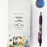 3648 doodle cats slim notepad 3
