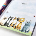3650 doodle cats mini notepad 2