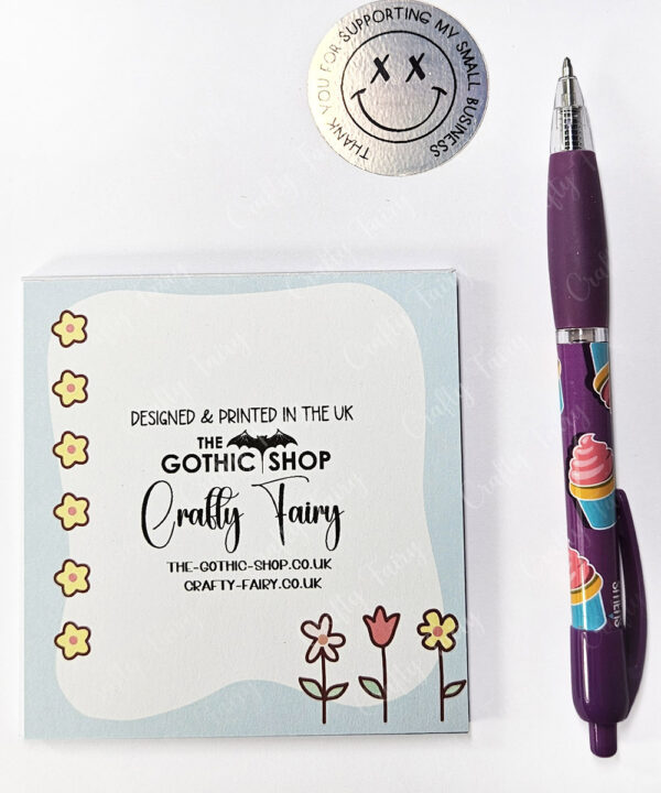 3656 cute flowers mini notepad 2