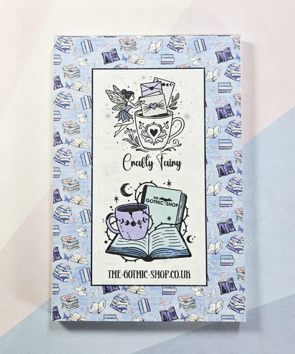 whimsical book lover bookish a6 memo notes to do list notepad stationery