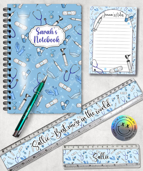 3659 personalised nurse stationery 2