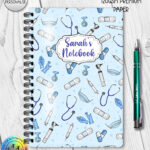 3660 personalised nurse a5 notebook 3