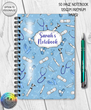 3660 personalised nurse a5 notebook 4