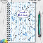 3660 personalised nurse a5 notebook 5