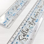 nurse equipment print blue ruler with option to personalise