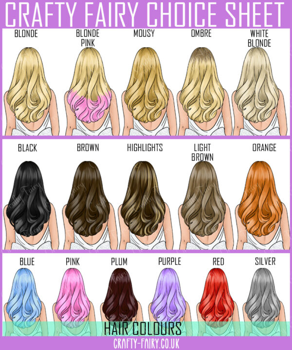 3500 hair colours