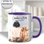 3662 personalised lady dog mug 3