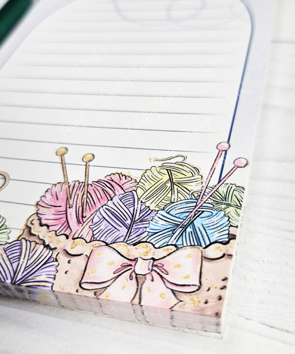 3671 knitting a6 notepad 2