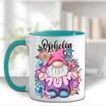 3697 gonk flowers personalised mug 2