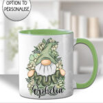 3721 personalised sage green gonk mug 1