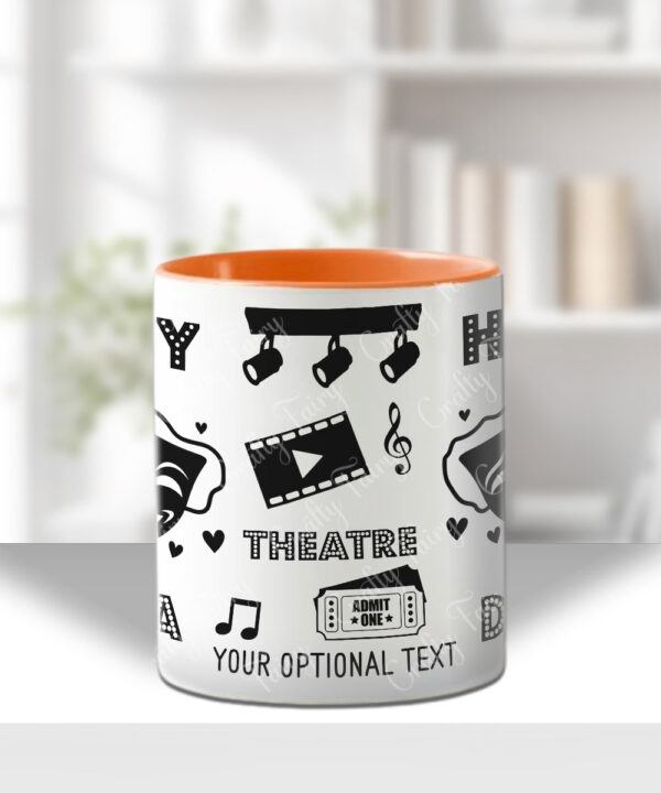 3823 personalised musical theatre drama mug 2