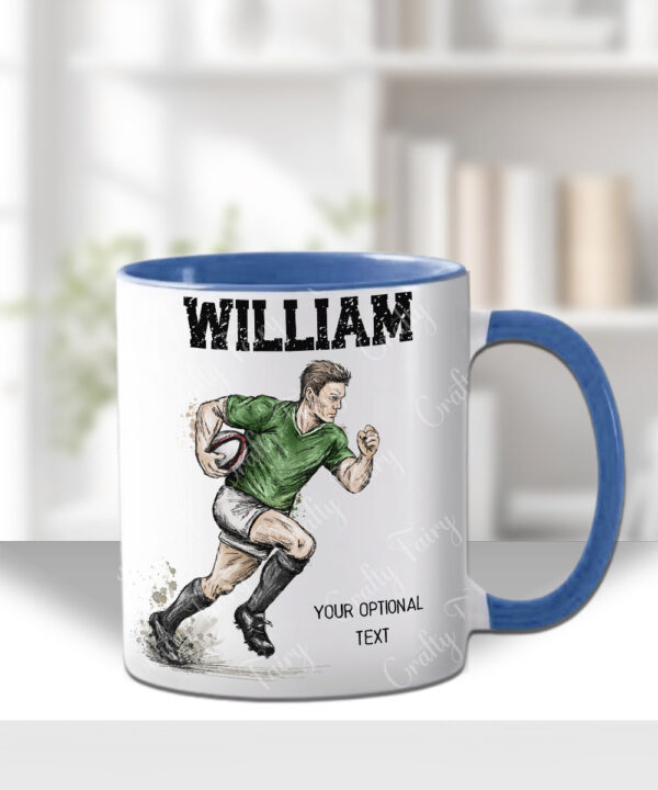 3831 personalised grunge man rugby personalised mug 1