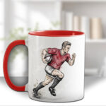 3831 personalised grunge man rugby personalised mug 2