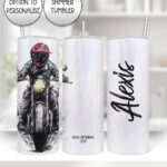 3867 personalised grunge motorbike tumbler 1