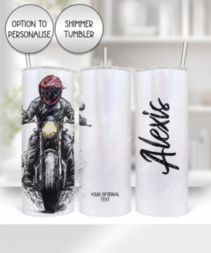 3867 personalised grunge motorbike tumbler 1