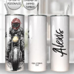 3867 personalised grunge motorbike tumbler 2