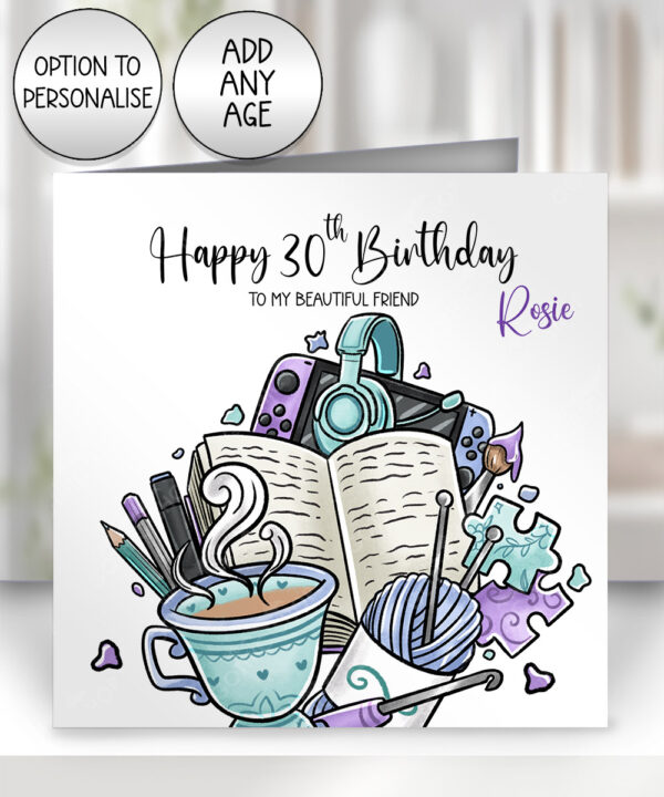 3930 crafter reader personalised card 1