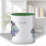 3931 crafter knitter crochet reader personalised mug 3