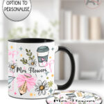 3951 personalised teacher thank you mug coaster
