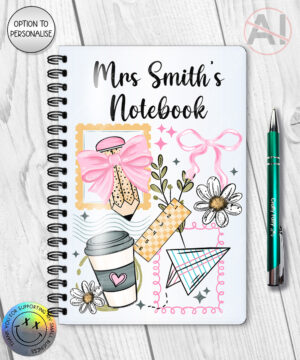 3956 personalised teacher thank you gift a5 notebook 1