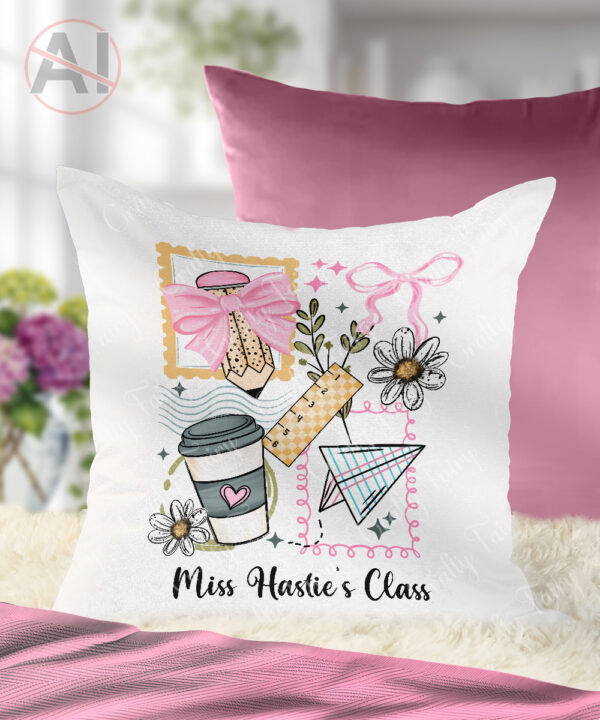 3967 personalised teacher thank you gift cushion 2