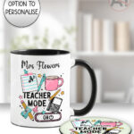 3970 personalised teacher mode mug coaster