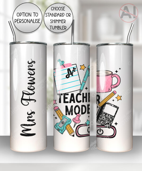3972 personalised teacher mode tumbler 1