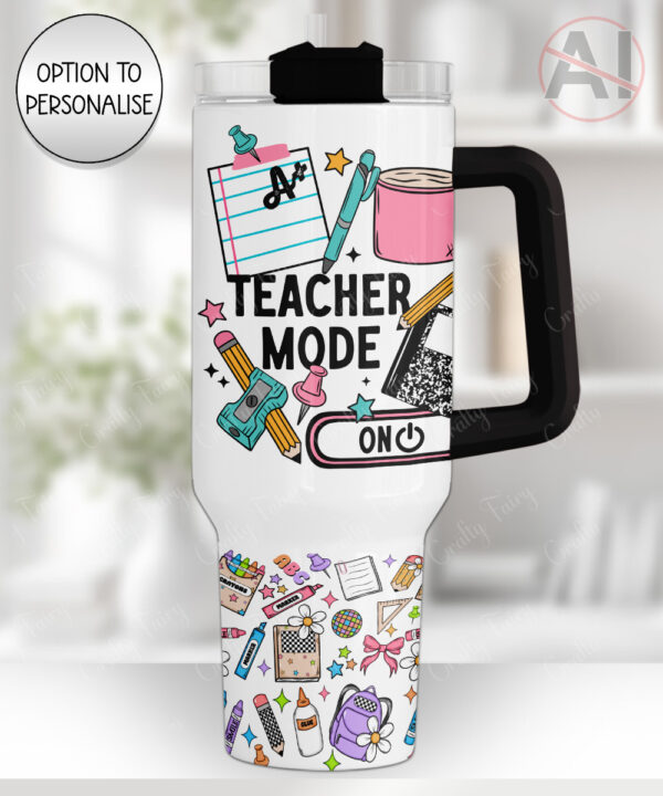 3974 personalised teacher mode stanley style cup 2
