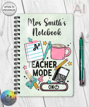 3975 personalised teacher mode a5 notebook 1