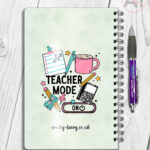 3975 personalised teacher mode a5 notebook 2