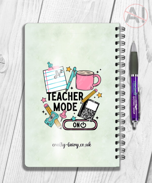 3975 personalised teacher mode a5 notebook 2