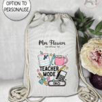 3977 personalised teacher mode drawstring bag