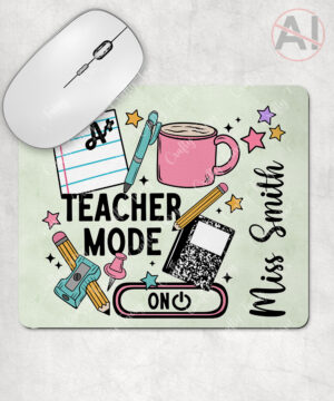 3978 personalised teacher mode mousemat