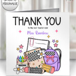 3979 personalised school teacher thank you card 1